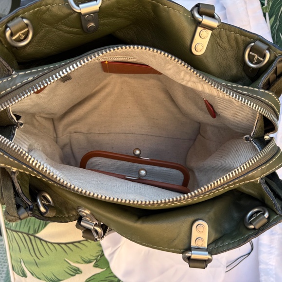 Coach 1941 Rogue 31 Fern Green Suede Fringe 86824 - Picture 16 of 16